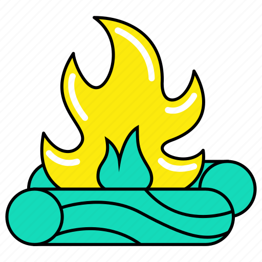 Adventure, camp, campfire, camping, fire, nature icon - Download on Iconfinder