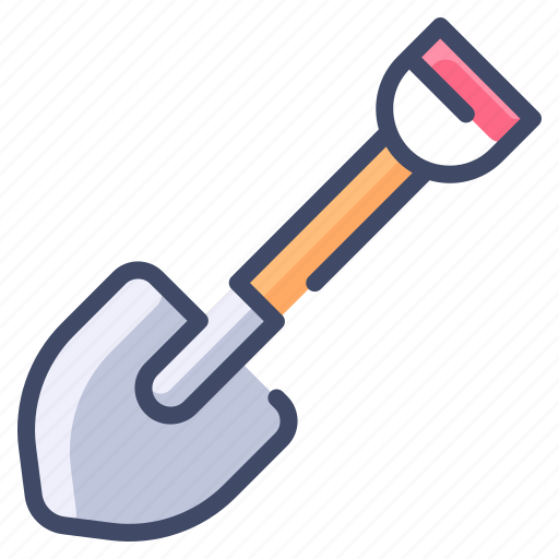 Camping, construction, dig, shovel, tool icon - Download on Iconfinder