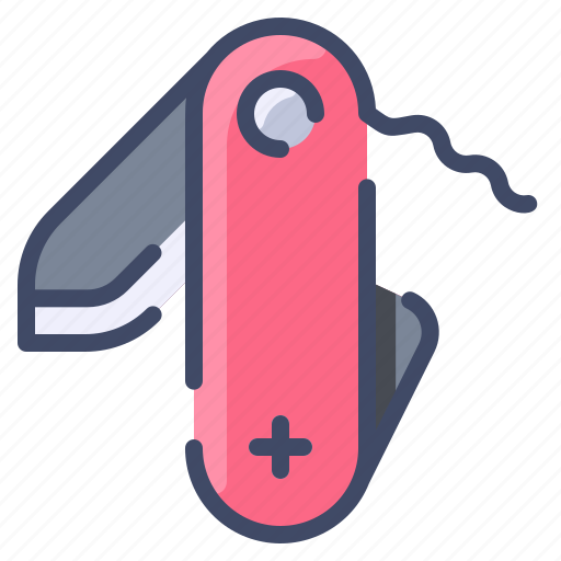 Army, equipment, knife, swiss, tool icon - Download on Iconfinder