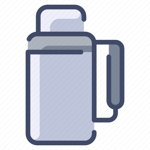 Camping, cold, hot, thermos, water icon - Download on Iconfinder