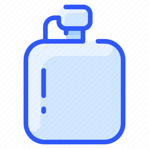 Camping, flask, metal, outdoor, water icon - Download on Iconfinder