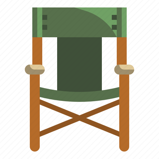 Camping, chair, folding, furniture, household, outdoor, seat icon - Download on Iconfinder