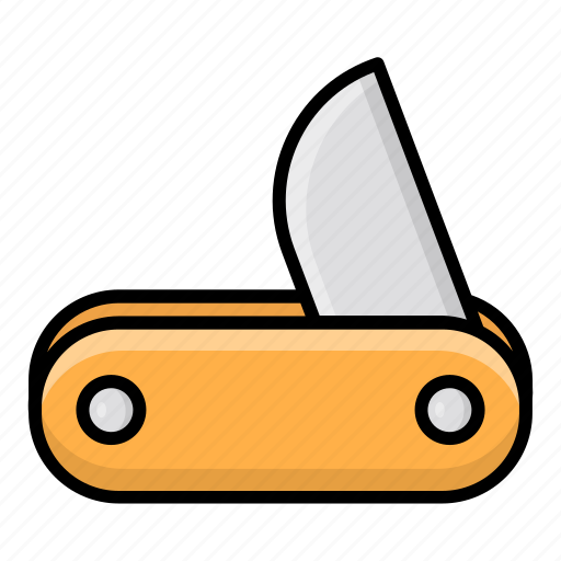 Adventure, camp, folding knife, nature, travel, vacation icon - Download on Iconfinder