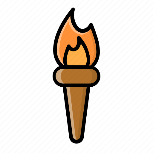 Adventure, camp, fire, nature, torch, travel, vacation icon - Download on Iconfinder