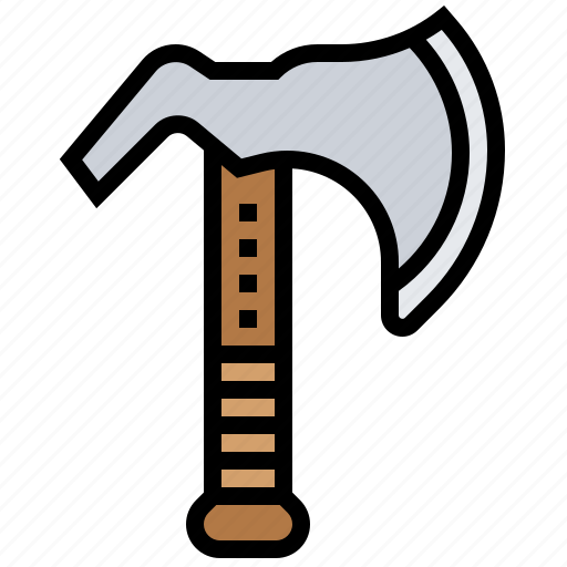 Axe, construction, lumber, sharp, tool icon - Download on Iconfinder