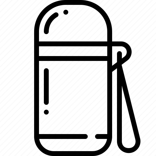 Bottle, hot, thermos, beverage, water, canteen, drink icon - Download on Iconfinder