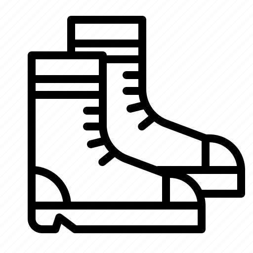 Boots, shoes, outdoor, footwear, hiking icon - Download on Iconfinder