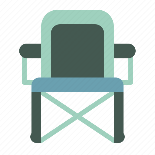 Campchair, camping, chair, foldingchair, sitting icon - Download on Iconfinder
