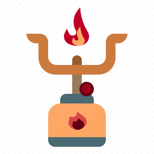 Campinggas, stove, kitchenware, gas, fire icon - Download on Iconfinder