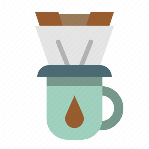 Coffeedrip, coffee, coffeemaker, dripglass, hotbeverage icon - Download on Iconfinder