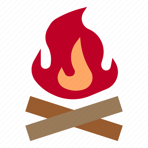 Fire, camping, campfire, firewood, bonfire icon - Download on Iconfinder