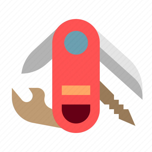 Pocketknife, multitool, penknife, constructionandtools, hiking icon - Download on Iconfinder