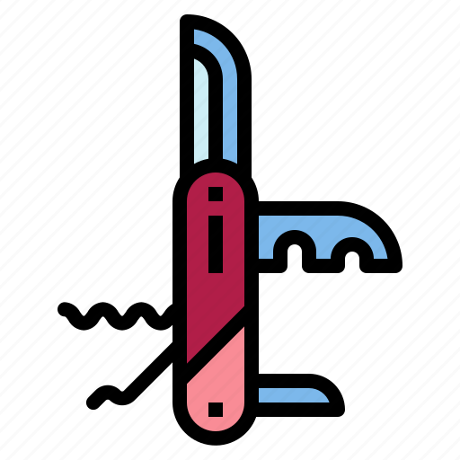 Penknife, knife, camping, blade, pocket icon - Download on Iconfinder