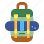 backpack, bag, camping, baggage, travel 