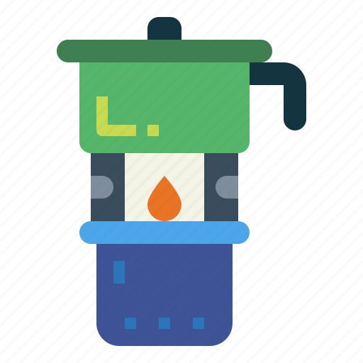 Camping, stove, cooking, pot, gas icon - Download on Iconfinder