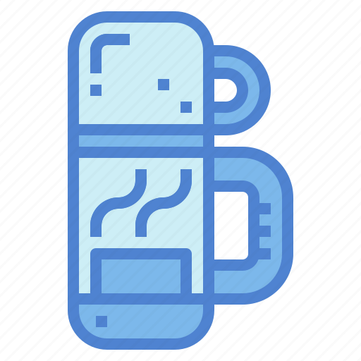 Thermos, flask, bottle, vacuum icon - Download on Iconfinder