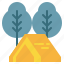 campground, tent, outdoor, vacation, camping icon, holiday 