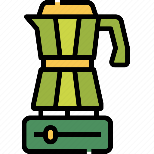 Moka, pot, coffee, maker icon - Download on Iconfinder