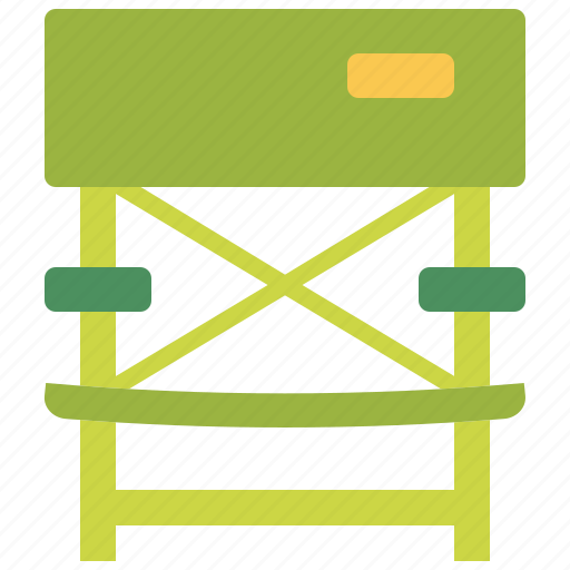 Camping, chair, comfortable, furniture, flat icon - Download on Iconfinder