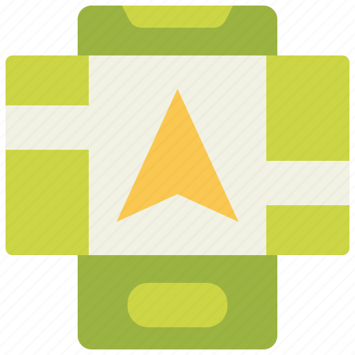 Navigation, arrow, appilcation, smartphone icon - Download on Iconfinder