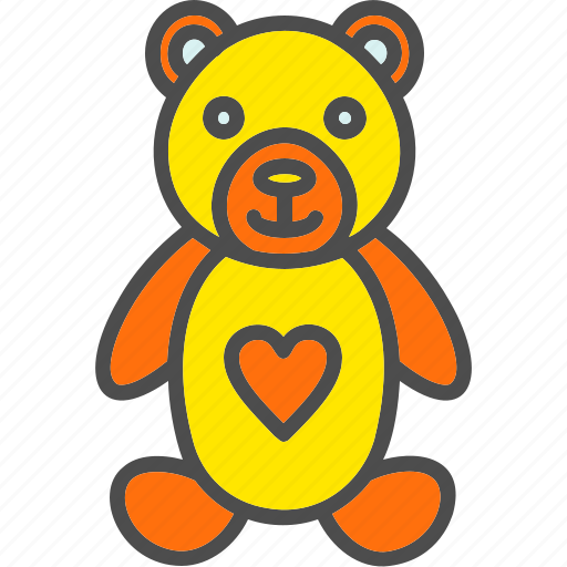 Bear, childrens, cuddly, kids, teddy, toy, toys icon - Download on Iconfinder