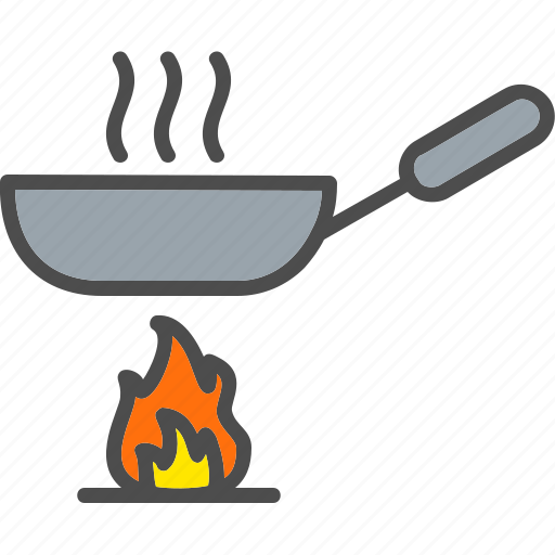 Cooking, food, hot, kitchen, pan, pot, sauce icon - Download on Iconfinder