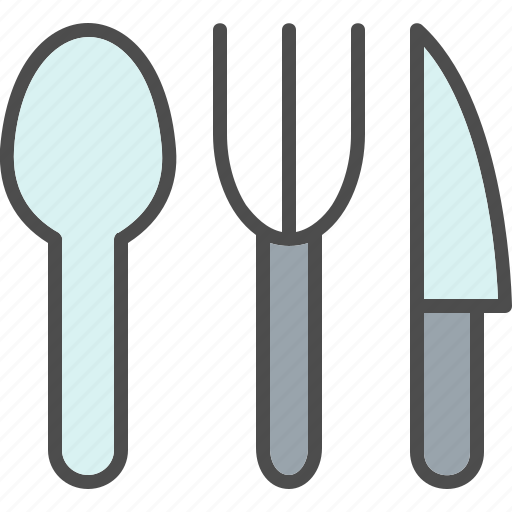 Cutlery, dinner, eat, food, fork, restaurant, spoon icon - Download on Iconfinder