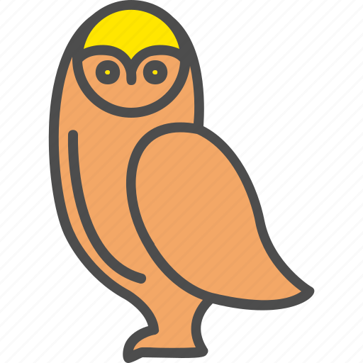 Owl, bird, night, nighttime, wisdom, wise icon - Download on Iconfinder