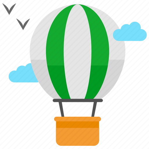 Camping, hotairballoon, skyhigh, balloonfestival, outdoors, travel, vacation icon - Download on Iconfinder