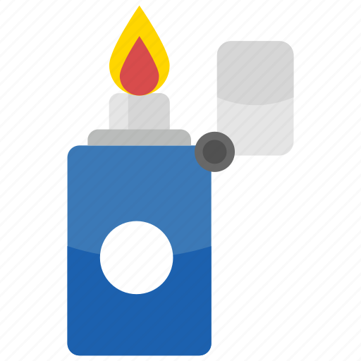 Camping, lighter, fire, outdoor, light, camp, flame icon - Download on Iconfinder