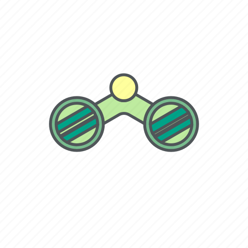 Binocular, camping, filled, glass icon - Download on Iconfinder