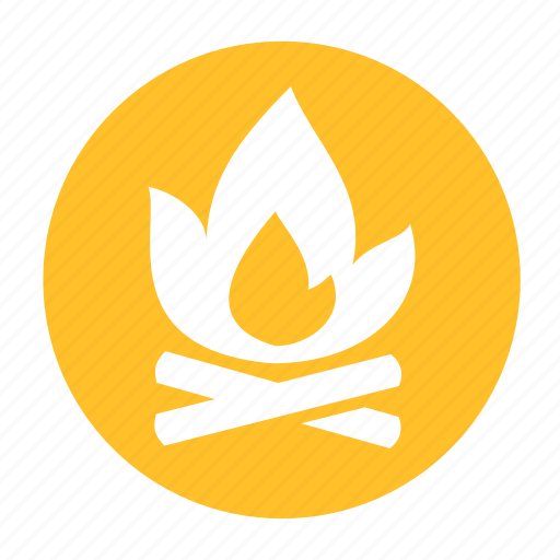 Camp, campfire, camping, fire, forest, hunting icon - Download on Iconfinder