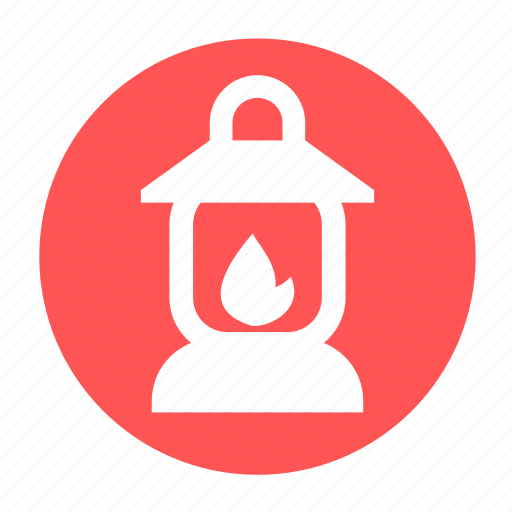 Camping, fire, lamp, light, lighter, vintage icon - Download on Iconfinder