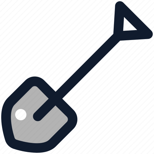 Construction, dig, shovel, tool icon - Download on Iconfinder