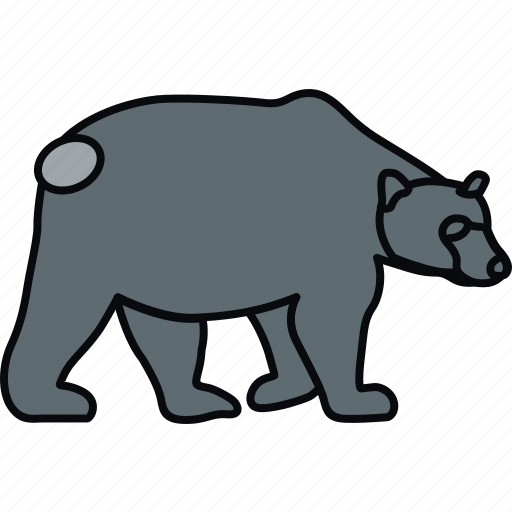 Animal, bear, wild, animals, forest, nature icon - Download on Iconfinder