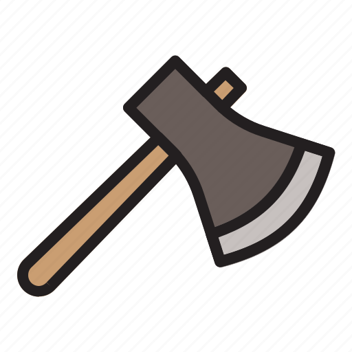 Camping, outdoor, adventure, hiking, axe icon - Download on Iconfinder