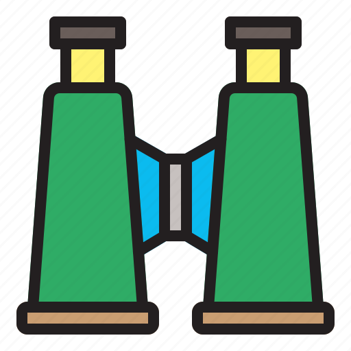 Binocular, camping, adventure, hiking, outdoor icon - Download on Iconfinder