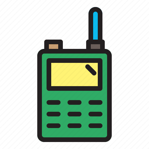 Camping, outdoor, adventure, hiking, walkie talkie icon - Download on Iconfinder