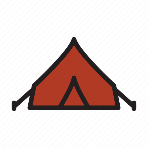 Camp, camping, hiking, outdoor, tent icon - Download on Iconfinder