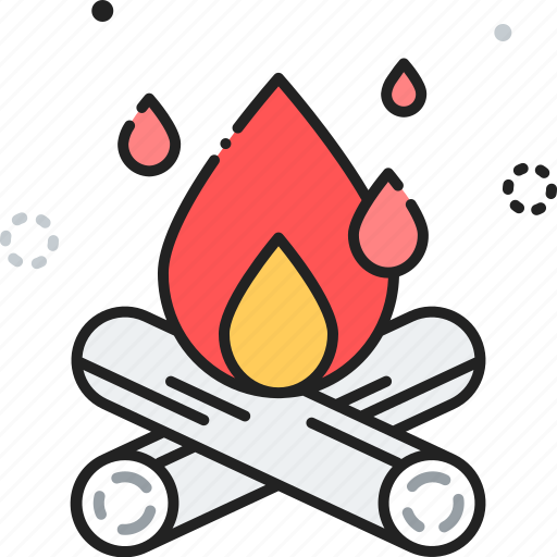 Bonfire, camp, campfire, camping, fire icon - Download on Iconfinder