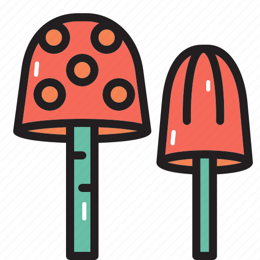 Camping, forest, mushroom, plants icon - Download on Iconfinder