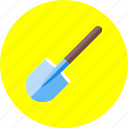 shovel, construction, digging, equipment, tool, work, worker
