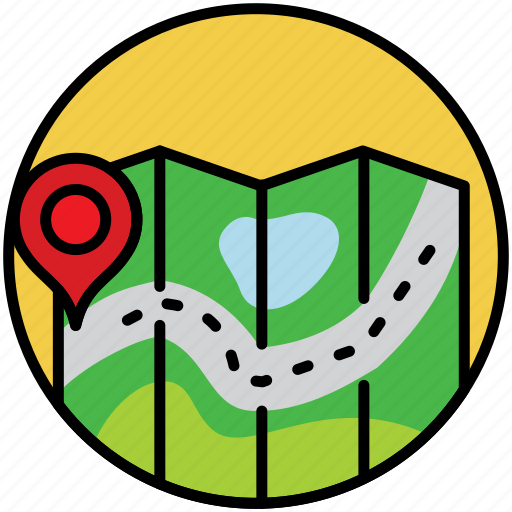Locations, map, maps, navigation, route, travel, trip icon - Download on Iconfinder