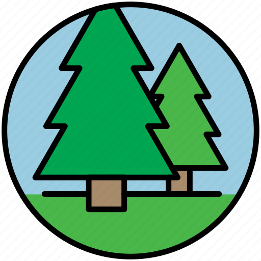 Christmas tree, forest, pine, pine tree, spruce, trees, wood icon - Download on Iconfinder