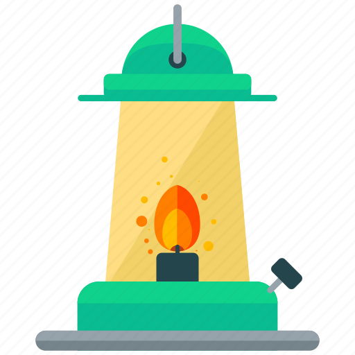 Camp, fire, lantern, flame, light, lamp icon - Download on Iconfinder