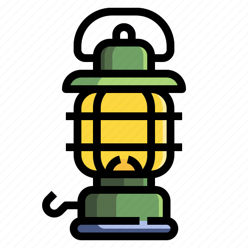 Fire, lamp, lantern, oil, outdoor icon - Download on Iconfinder