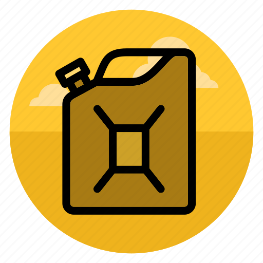 Fuel, gas, jerrycan, petrol, gasoline, jerry can, oil icon - Download on Iconfinder