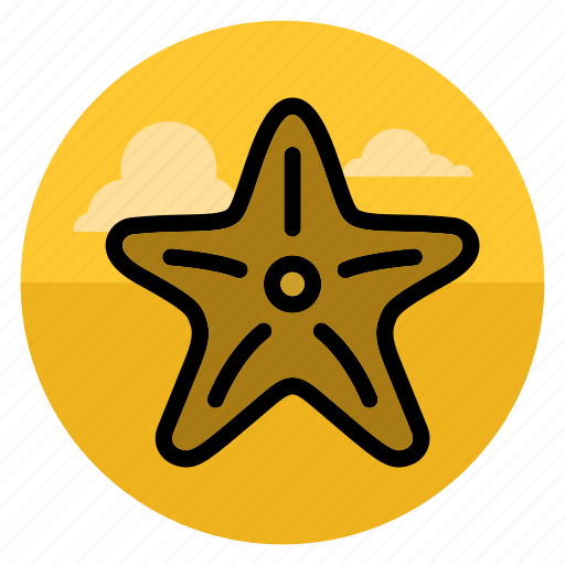 Beach, sea, star, starfish, fish, ocean, sea star icon - Download on Iconfinder