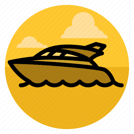 Boat, cruise, ocean, sea, ship, travel, yacht icon - Download on Iconfinder