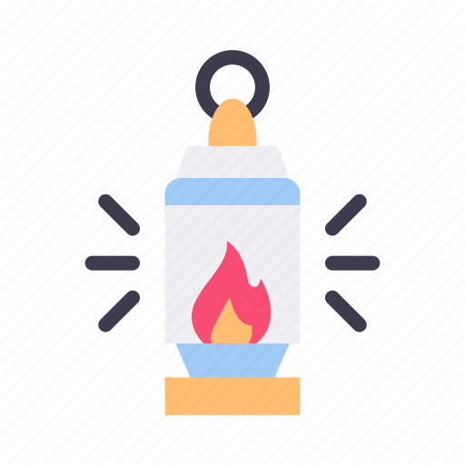 Camping, nature, outdoor, camp, torch, fire, latern icon - Download on Iconfinder